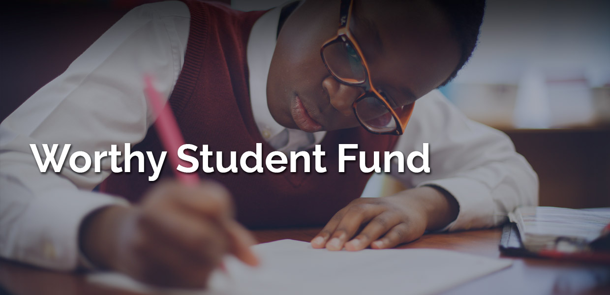Worthy Student Fund Header Image