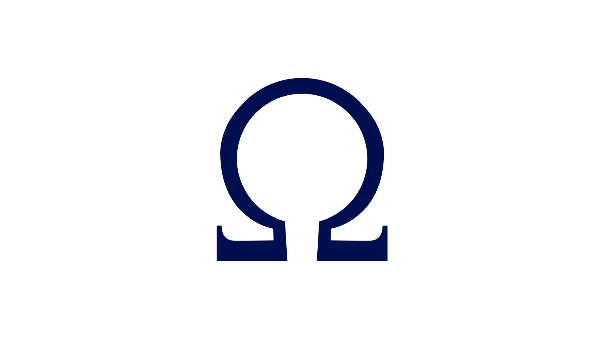 Omega school symbol
